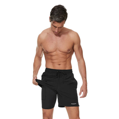 Dylan Swim Shorts | Sporty & Versatile with Built-in Leggings