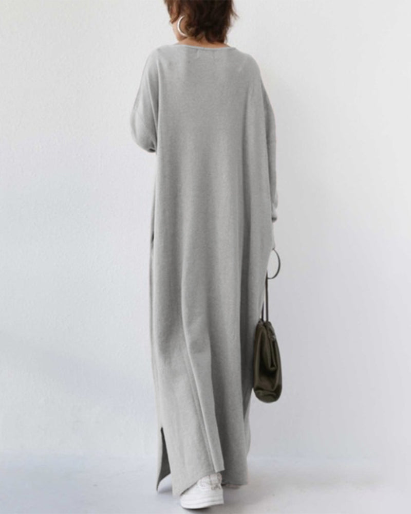 Teodora | Relaxed and Timeless Winter Pullover Dress