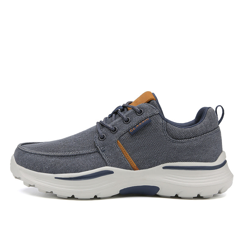 Cafran® Men's Canvas Sneakers - Lightweight and Comfortable Walking Shoes for Everyday Wear