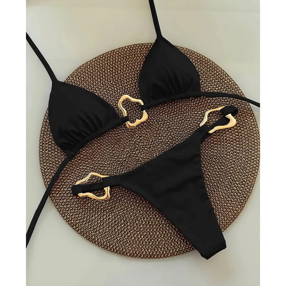 Azalea Bikini - Black Two-Piece Swimsuit