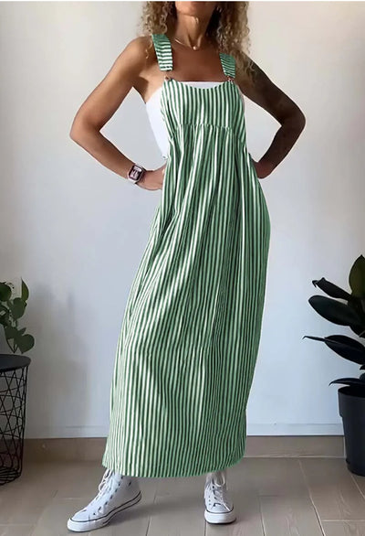 Eden - Casual Striped Jumpsuit