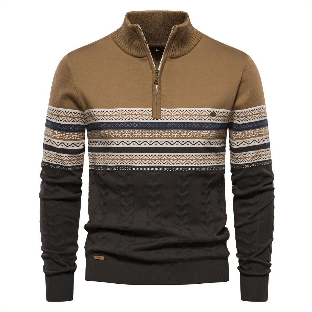 Erling™ | Nordic Half-Zip Sweater