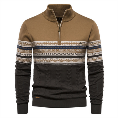 Erling™ | Nordic Half-Zip Sweater