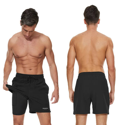 Dylan Swim Shorts | Sporty & Versatile with Built-in Leggings