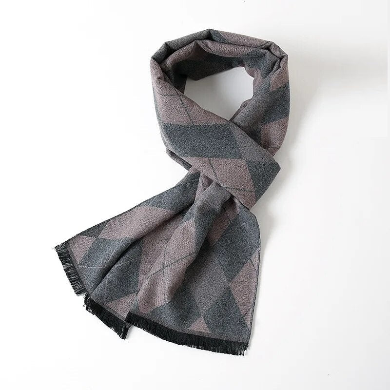 Luxury Scarf | Warm Cashmere Scarf with a Timeless Design