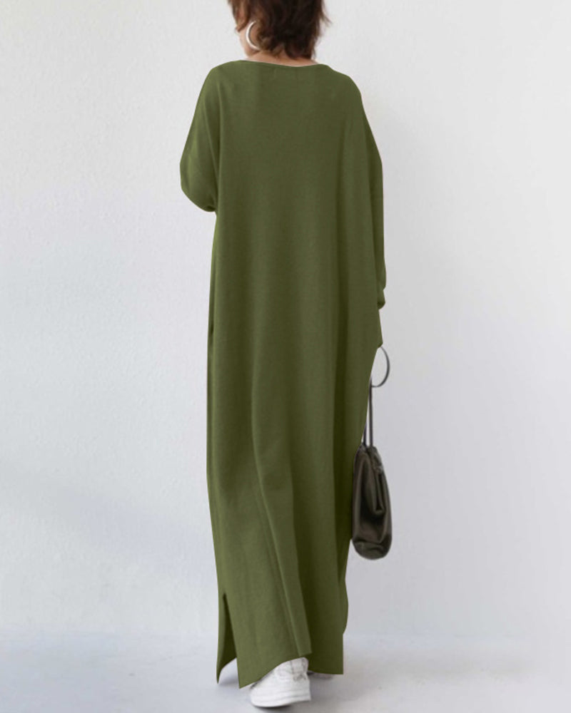 Teodora | Relaxed and Timeless Winter Pullover Dress