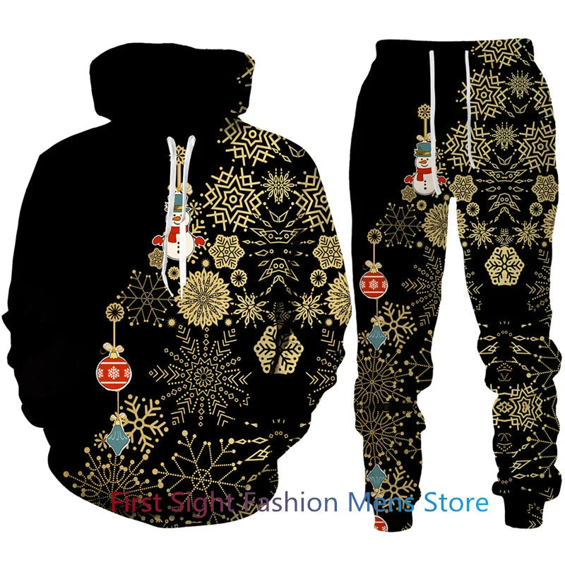 Festive Fella Set | Cozy Holiday Tracksuit for Ultimate Comfort