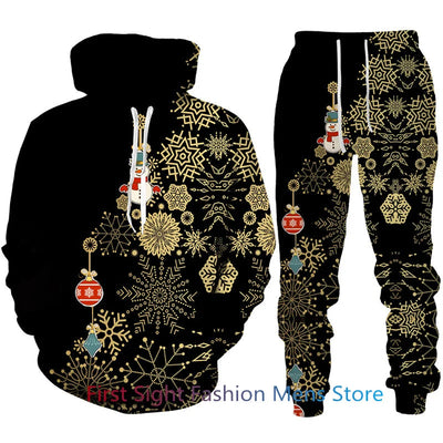 Festive Fella Set | Cozy Holiday Tracksuit for Ultimate Comfort