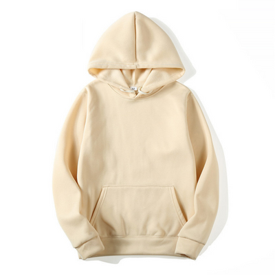 Men's Plain Hoodie | Casual Hoodie Jacket for Everyday Comfort