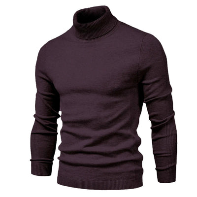 Johan Pullover | Stylish Fitted Turtleneck Sweater for Men