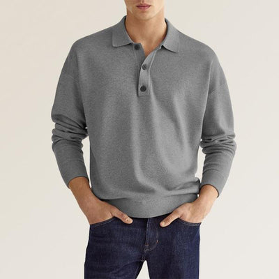 Apollo Polo Pullover | Timeless Comfort and Sophistication