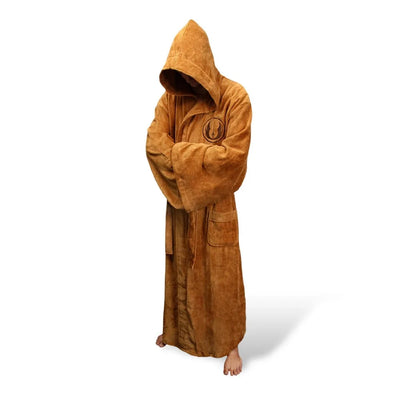 Felix Hooded Bathrobe | Long & Warm Bathrobe for Men