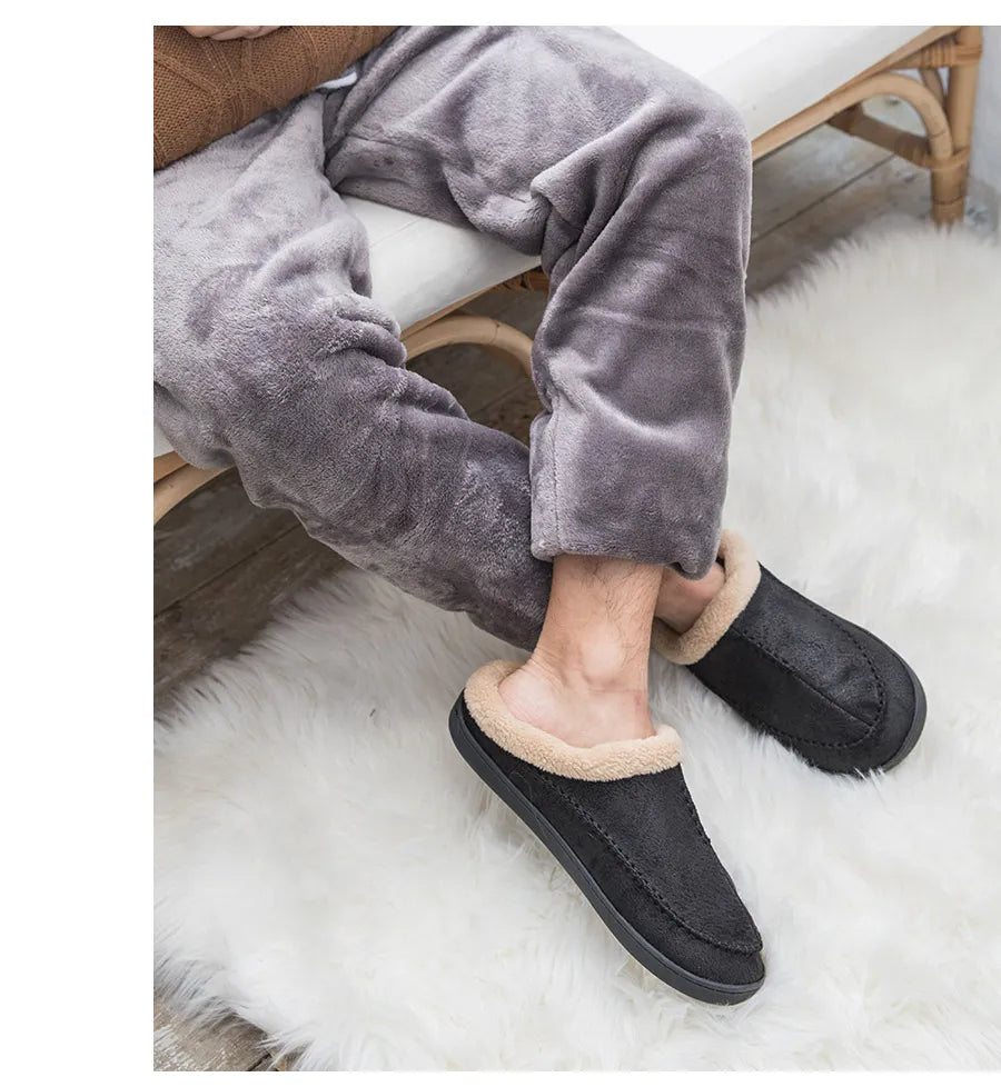 UltraComfort™ Slip-On Slippers | Super Cozy Indoor Shoes with Plush Lining