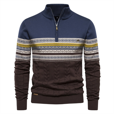 Erling™ | Nordic Half-Zip Sweater