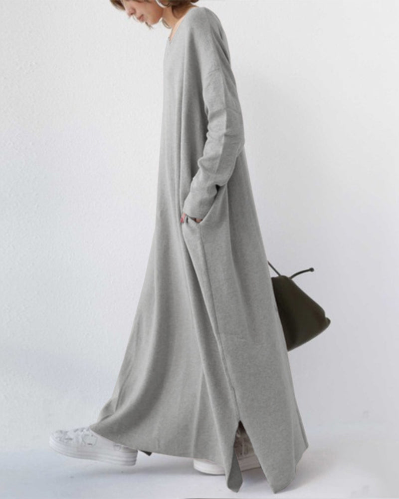 Teodora | Relaxed and Timeless Winter Pullover Dress