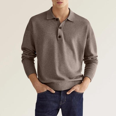 Apollo Polo Pullover | Timeless Comfort and Sophistication