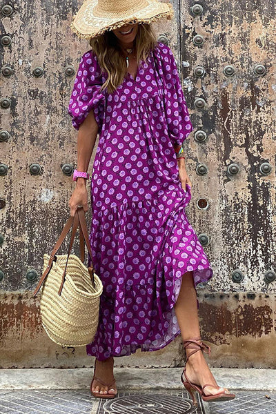 Xandra Boho Maxi Dress