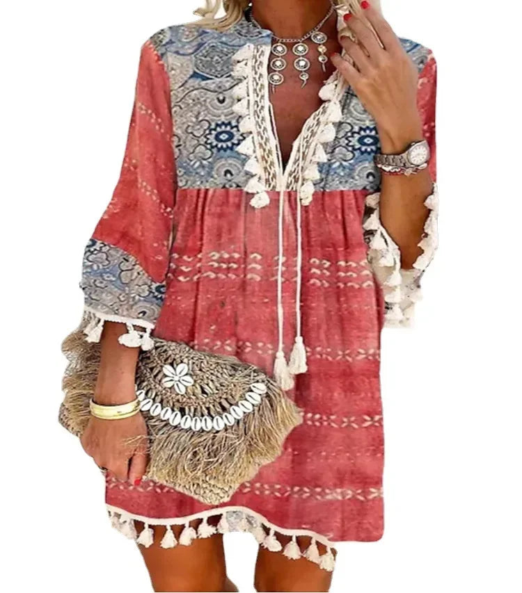 Elegant Boho Women Dress