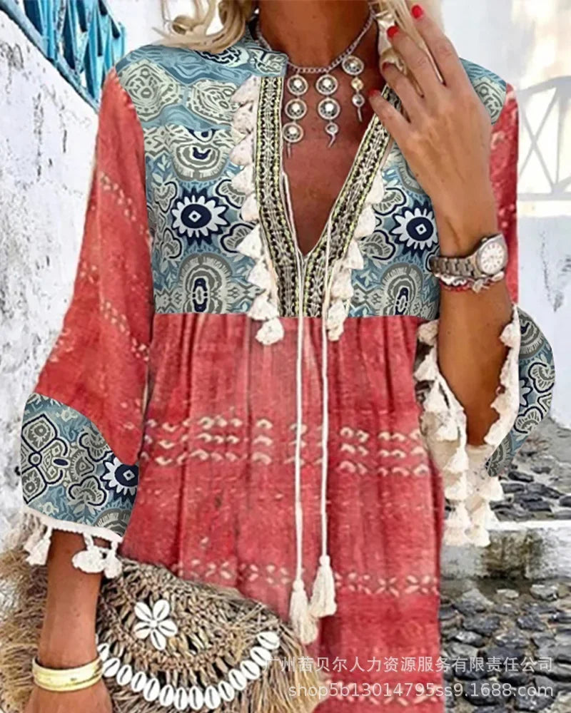 Elegant Boho Women Dress