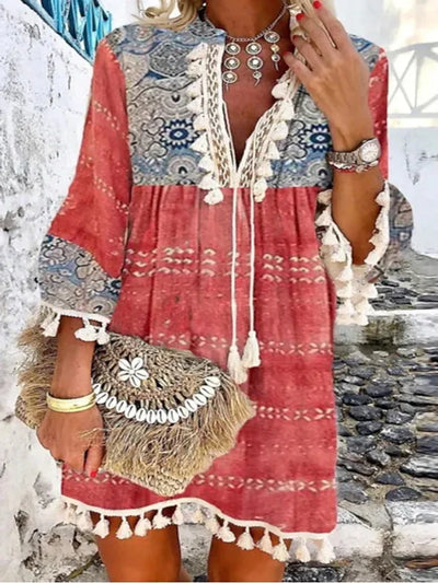 Elegant Boho Women Dress