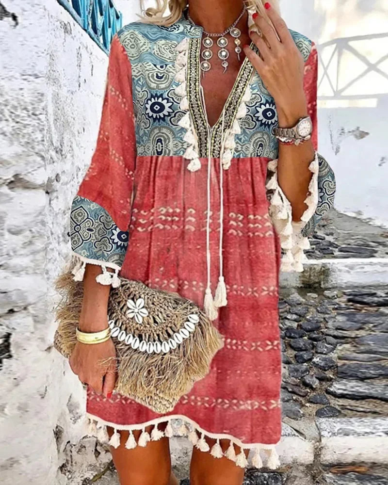 Elegant Boho Women Dress