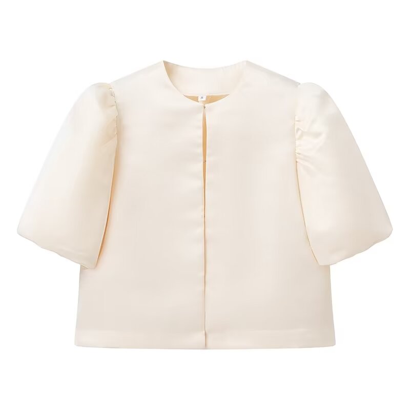 Elegant Puff Sleeve Shirt - Stylish Yet Comfy!