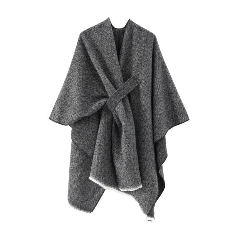 Mia Cashmere Poncho | Retro & Stylish Shawl Cloak for Women