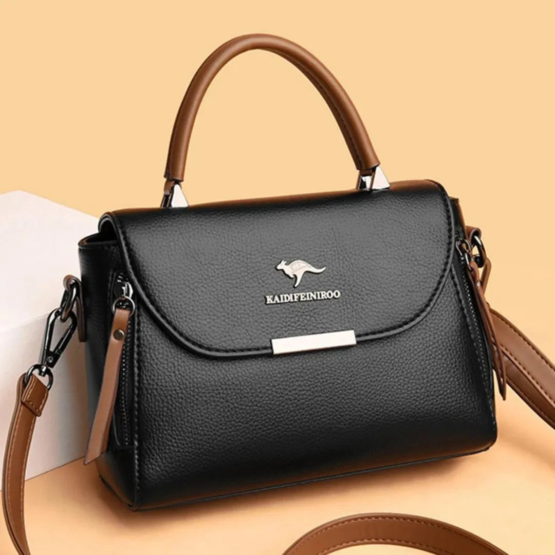 Luxury Designer PU Leather Crossbody Messenger Bag for Women