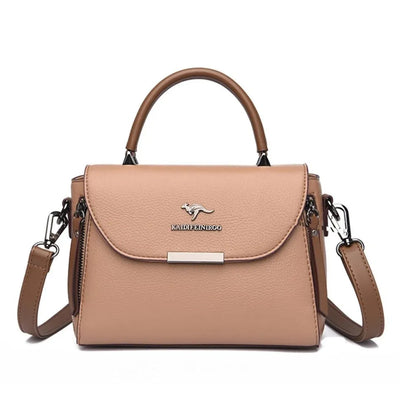 Luxury Designer PU Leather Crossbody Messenger Bag for Women