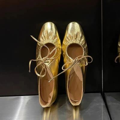 Goldy Ballet Flats - A Must-Have This Summer!