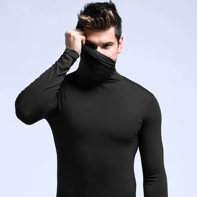 Vardi Thermo Turtleneck Top | Slim-Fit Thermal Undershirt for All-Day Warmth