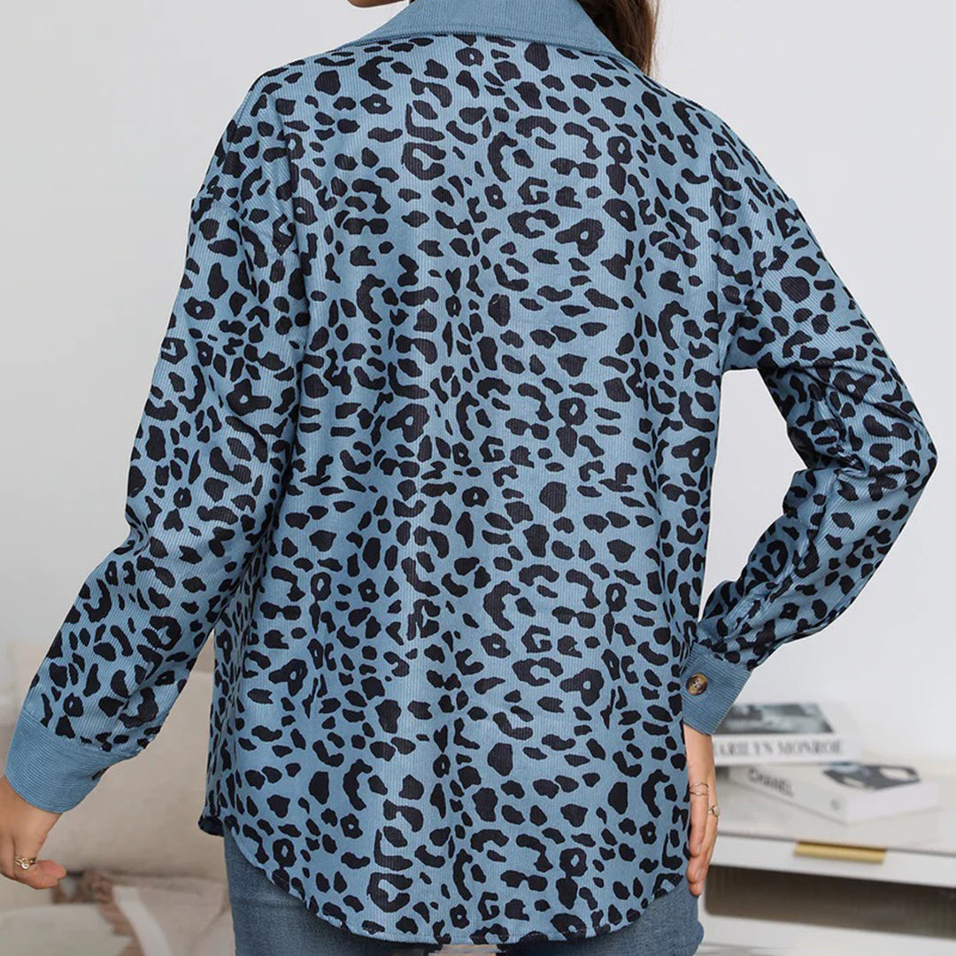 Bailee - Trendy Leopard Print Jacket for Women