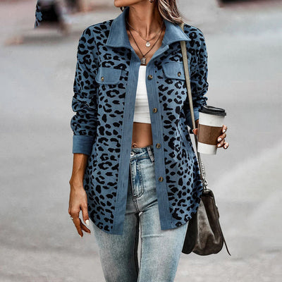 Bailee - Trendy Leopard Print Jacket for Women