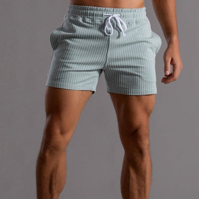 Axel Fit Shorts | Comfortable & Stylish Drawstring Striped Shorts