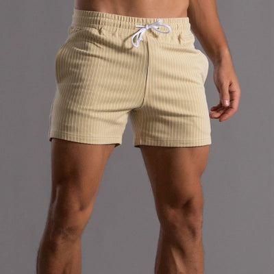 Axel Fit Shorts | Comfortable & Stylish Drawstring Striped Shorts