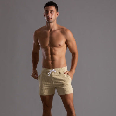 Axel Fit Shorts | Comfortable & Stylish Drawstring Striped Shorts