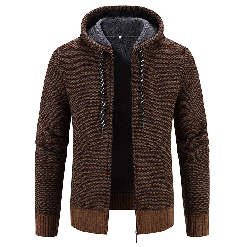 Sem Knitted Jacket | Cozy & Warm Hoodie Jacket for Men