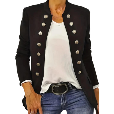 ARJA - Casual Women's Blazer with Button Design