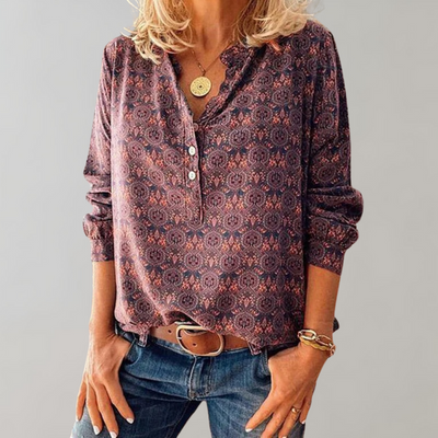 Amalie™ - Vintage Women's Blouse