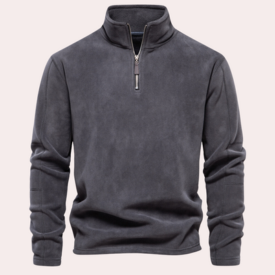 Finley Warm Fleece Zip Sweater | The Perfect Blend of Warmth and Style