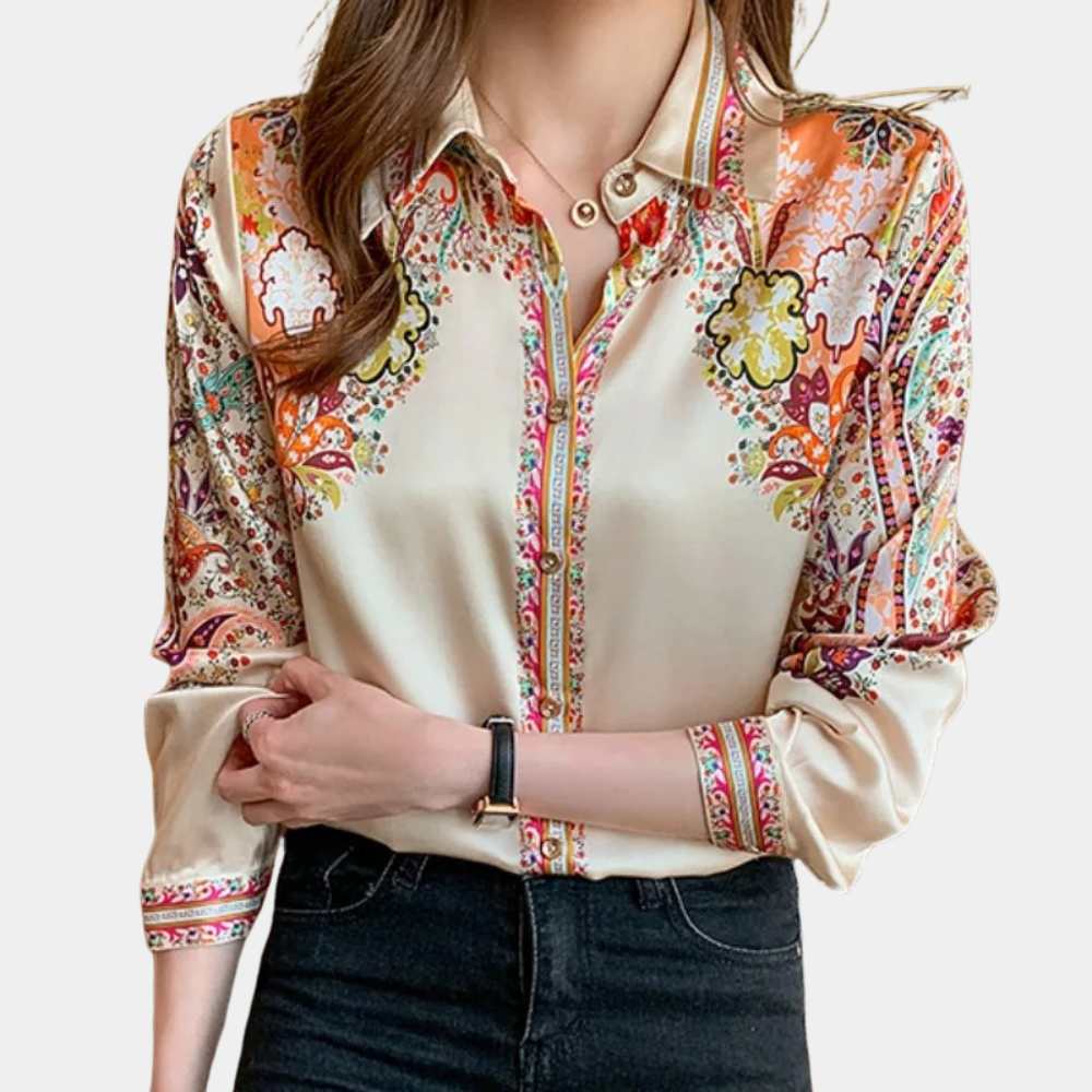 Amber™ - Elegant Women's Blouse