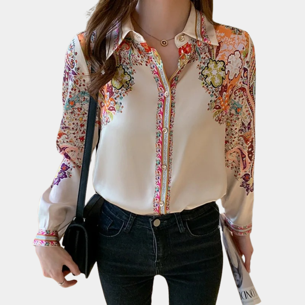 Amber™ - Elegant Women's Blouse