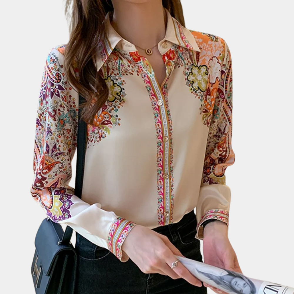 Amber™ - Elegant Women's Blouse