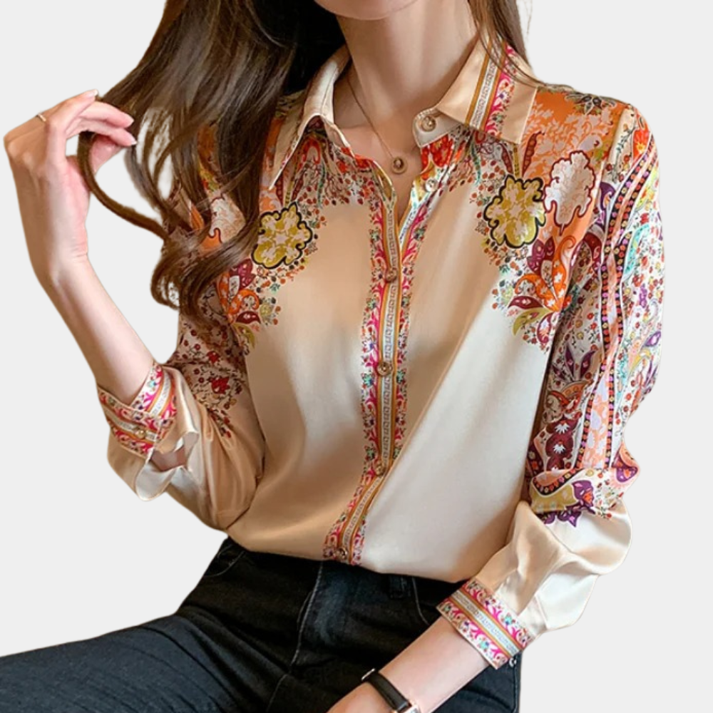 Amber™ - Elegant Women's Blouse