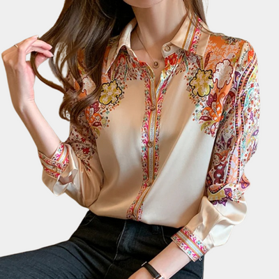 Amber™ - Elegant Women's Blouse