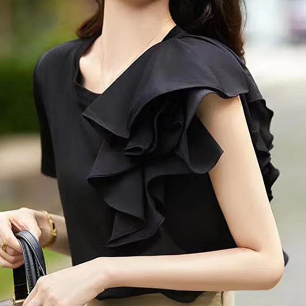 Elena – Stylish Women's Blouse with Ruffles