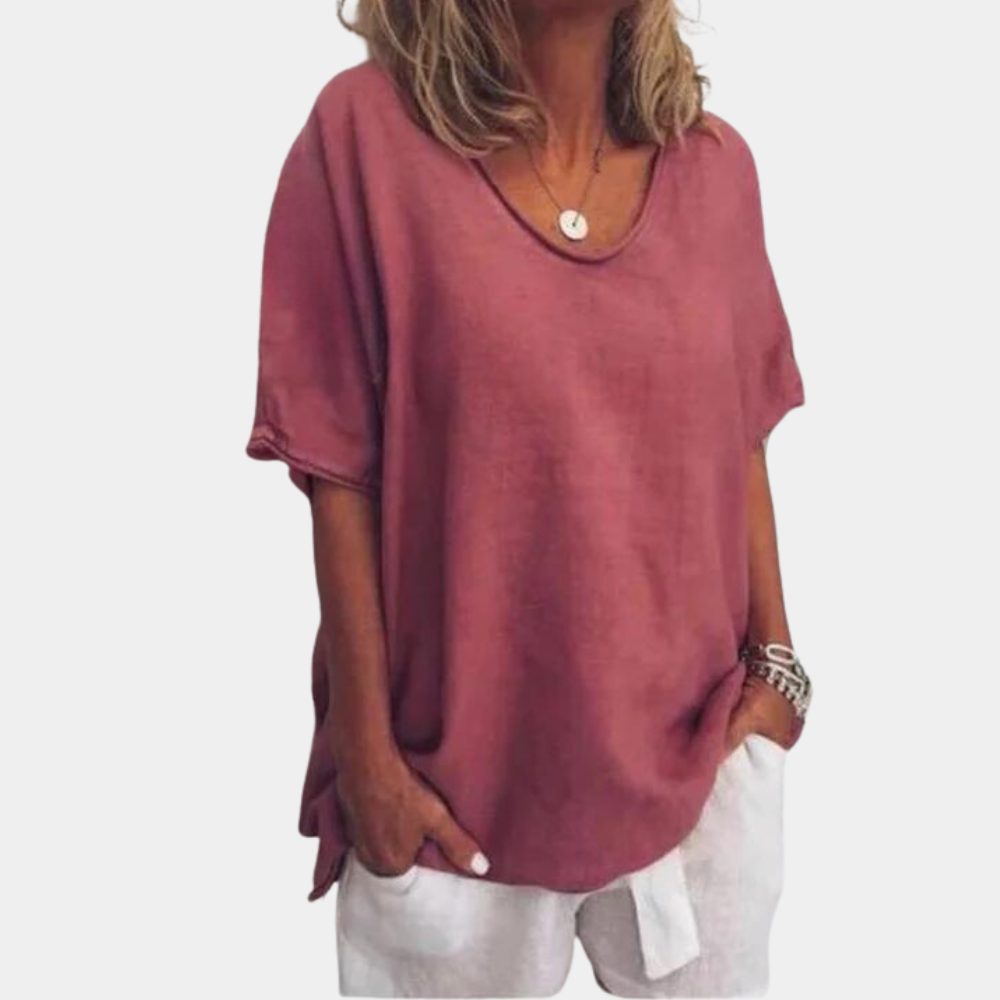 Comfortable and Oversized Women's Top