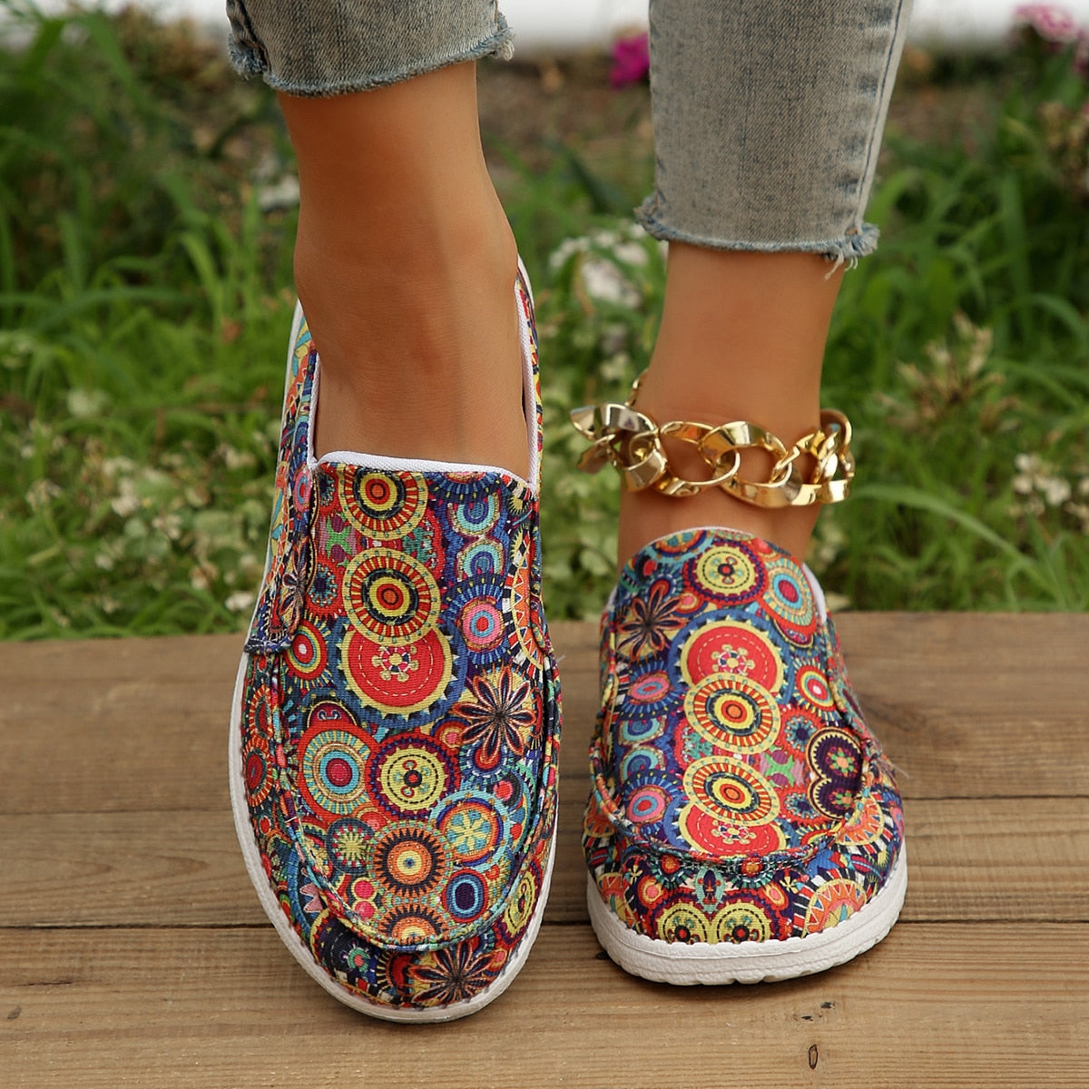 Boho-Hippie Shoe - Ergonomic and Fun!