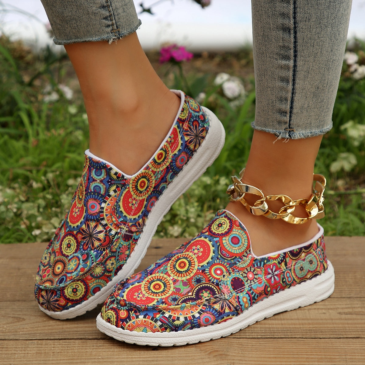 Boho-Hippie Shoe - Ergonomic and Fun!