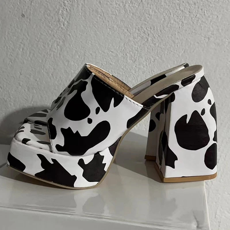 Chunky Glamour Heels - Stand Out This Summer!